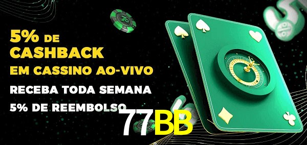 Promoções do cassino ao Vivo 77BB